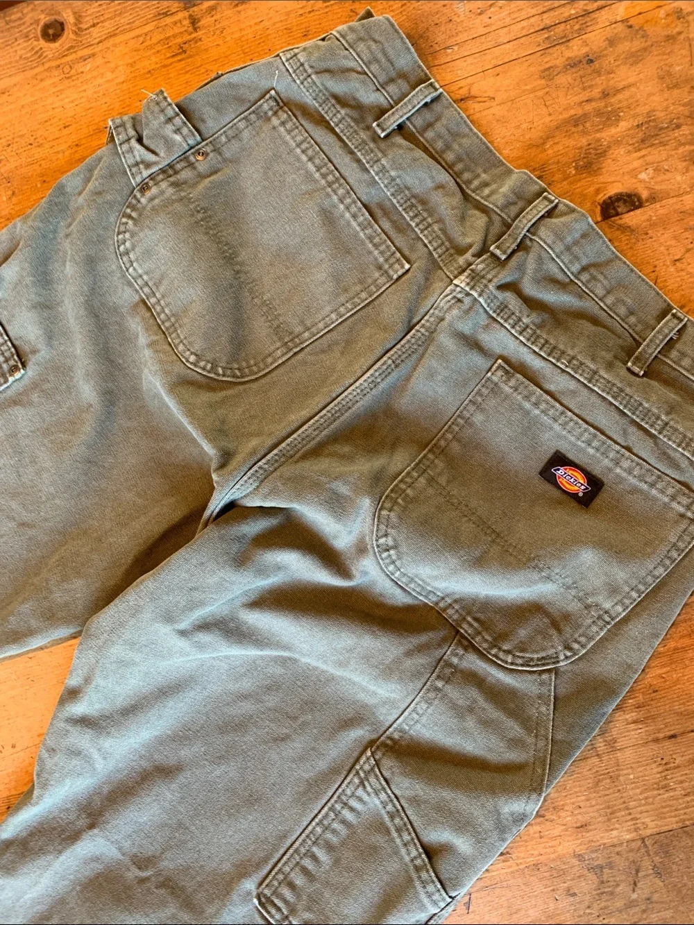 Dickies Men's Olive Green Workwear Chinos